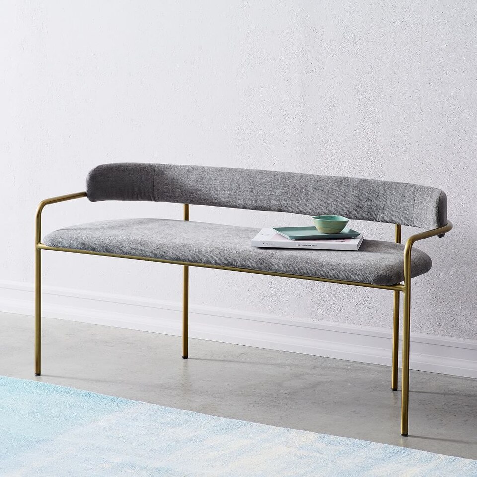 Lenox Dining Bench West Elm UK